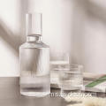 buatan tangan 1.5L Clear Glass Wine Decanter dengan Lubang